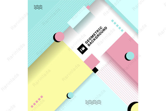 Abstract Geometric Pattern Background for Modern Design