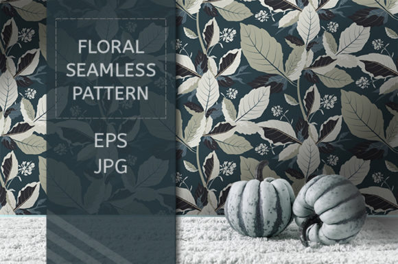 Beige Leaves Pattern: A Versatile Design Element for Everyday Creativity