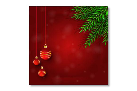 Christmas Background Copy Space for Creative Projects