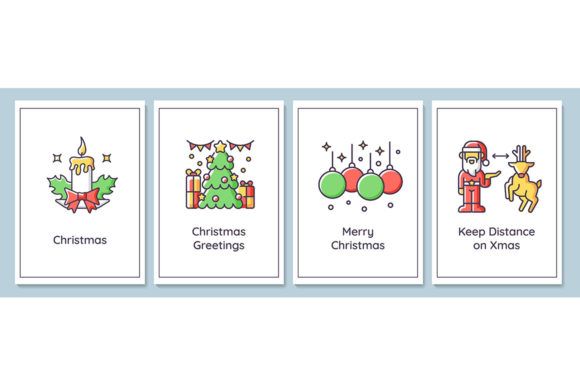 Christmas Celebration Greeting Cards for Modern Creators