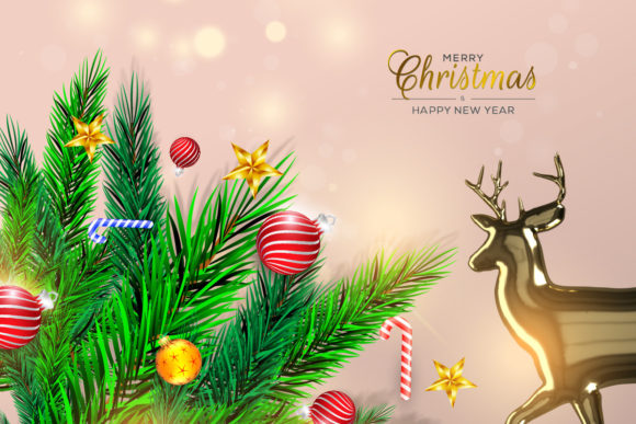 Christmas Ornament and Background Design: Elevating Your Holiday Creativity