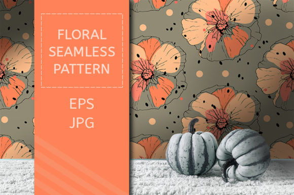 Mallow on a Khaki Background: A Versatile Design Element for Creative and Professional Workflows