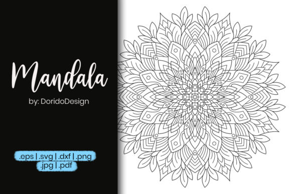 Mandala Coloring Pages for Adult: A Versatile Creative Tool for Artistic Expression and Design Applications