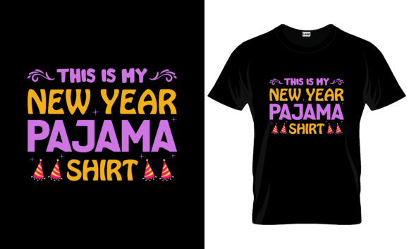 New Year T-shirt and Mug Design 07