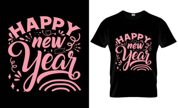 New Year T-Shirt and Mug Design: A Versatile Way to Celebrate the Season