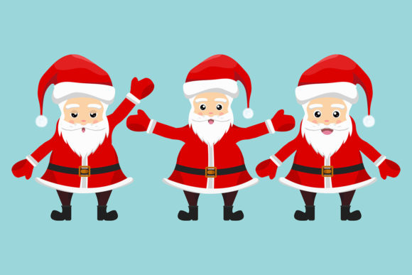 Santa Clause Cartoon Character Vector: The Ultimate Digital Asset for Festive Creations