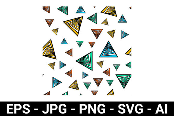 Striped Triangle Seamless Pattern: A Strategic Asset for Modern Design