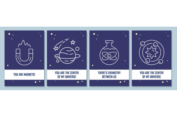 The Romantic Postcard Set with Icons: A Modern Tool for Creative Expression and Branding