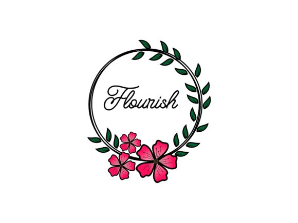 Unlocking Creativity with the Flourish Circle Leaf Flower Vector