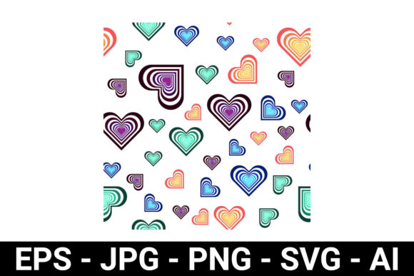 Unlocking the Potential of Striped Heart Seamless Pattern for Creative Projects