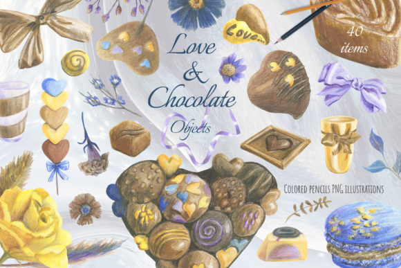 Valentine s Chocolates Objects for Creative Projects
