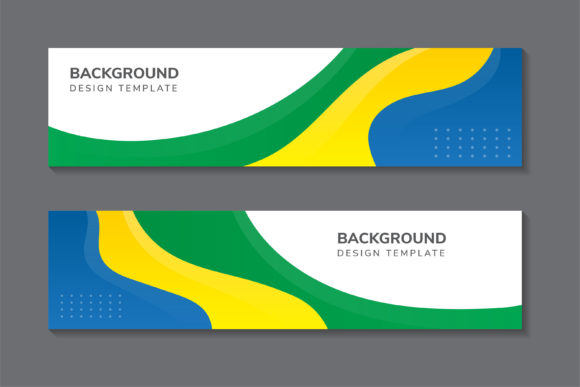 Wave Horizontal Background Banner: A Versatile Design Asset for Modern Businesses